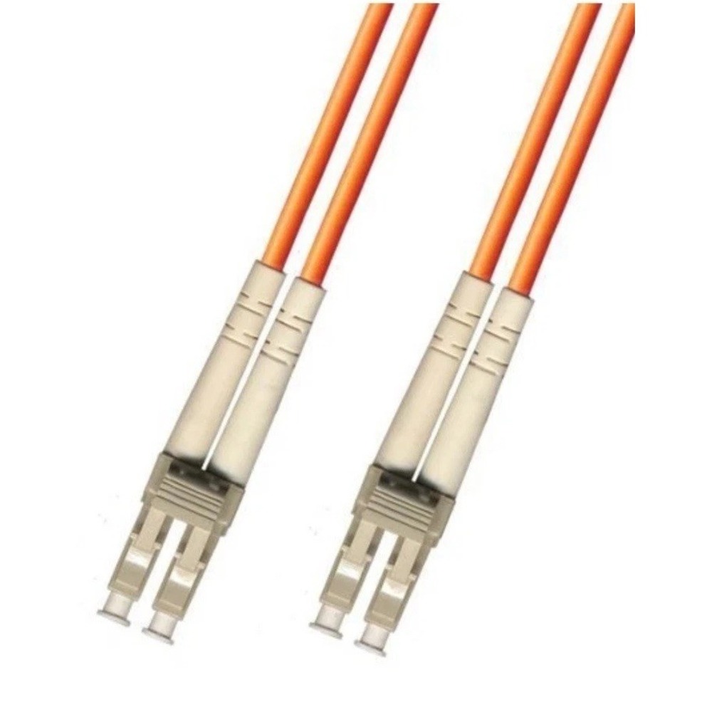 30 Meter Multimode Duplex Fiber Optic Cable (50/125) LC-LC‎ Orange